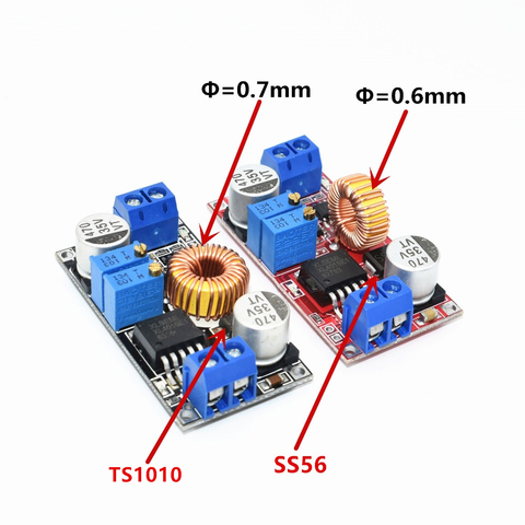 Batterie au Lithium d'origine 5A CC à CC CC CV carte de charge abaisseur convertisseur de alimentation Led chargeur au Lithium Module abaisseur XL4015 ► Photo 1/6