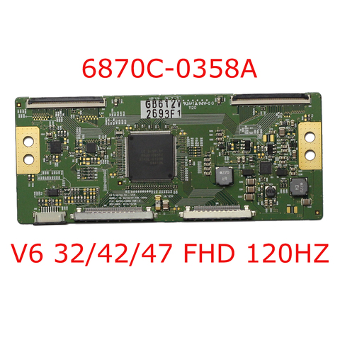 Carte mère t-con modèle v6 32/42/47 pouces Full HD 120Hz, Logic Board d'origine 0358A, produit d'origine 6870C 0358a ► Photo 1/5