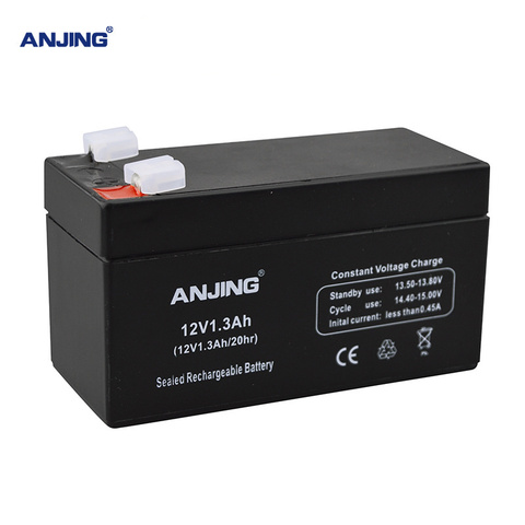 12V 1.3AH Batterie 12V1.3AH pour L'alimentation De Secours LED d'urgence Lumière Enfants Jouet Voiture Plomb-acide lator Remplacement D'entretien ► Photo 1/3