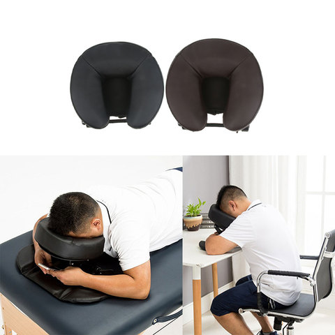 Mousse SPA Massage Table oreiller U forme traversin Face vers le bas berceau sieste coussin de couchage pour bureau école voyage Salon ► Photo 1/6