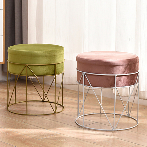 Tabouret en métal pour chambre à coucher, mobilier de salon, salle de bain, maison ► Photo 1/5