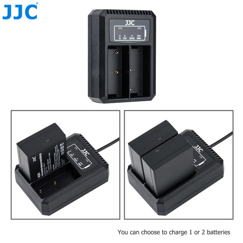 JJC – chargeur de batterie double USB pour Olympus OM-D E-M1 Mark III, OM-D E-M1 Mark II, OM-D E-M1X remplace l'olympus BLH-1 ► Photo 1/6