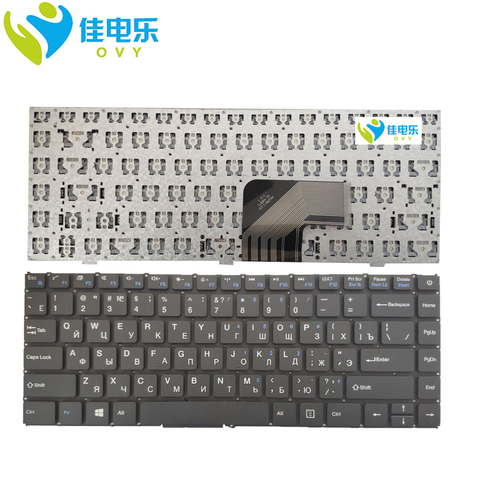 Clavier d'ordinateur portable OVY RU pour DEXP, pour Navis P100 P/N:JM290 K649 YJ-522 YXT-NB93-54 MB2904005 YXT-NB93-52 MB2904002 YXT-NB91-25 ► Photo 1/6