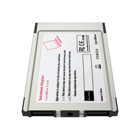 Adaptateur de carte PCMCIA vers USB 2.0, convertisseur de carte PCI Express à 2 Ports, nouveau ► Photo 1/6