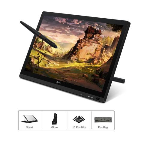 Artisul D22S tablette graphique sans batterie moniteur stylo affichage 21.5 pouces tablette de dessin numérique 8192 niveaux IPS ► Photo 1/6