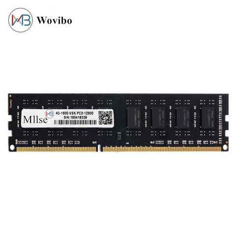 Ordinateur de bureau de mémoire RAM 240Pin DDR3 4GB 8GB 16GB 1333MHZ 1600MHZ non-ecc Double côté Cpmputer accessoires ► Photo 1/6