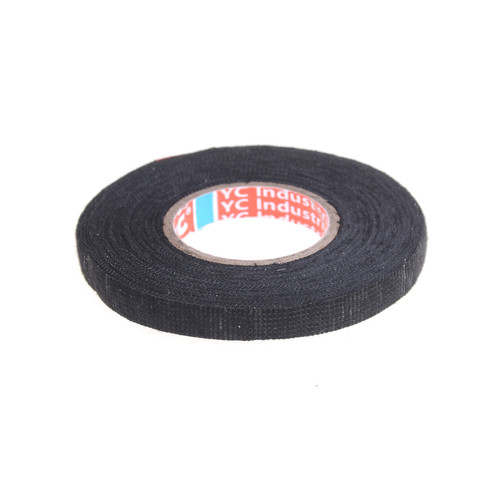 9mm x 15m universel flanelle tissu tissu bande automobile câblage harnais noir flanelle voiture Anti hochet auto-adhésif feutre bande ► Photo 1/6