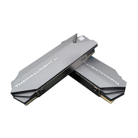 Thermalright Support M2.2280 SSD gilet dissipateur thermique PC refroidissement refroidisseur dissipateur thermique en aluminium tampons thermiques pour M.2 2280 ► Photo 1/5