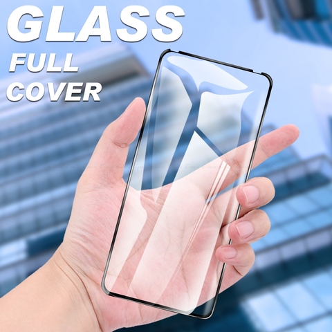 Verre de protection complet pour Asus Zenfone 7 Pro ZS670KS ZS671KS Film de protection d'écran en verre trempé ► Photo 1/6