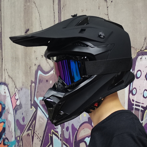 Casque de Motocross de course professionnelle, casque de moto tout-terrain, dessin animé, ATV, enfants, 2022 ► Photo 1/6