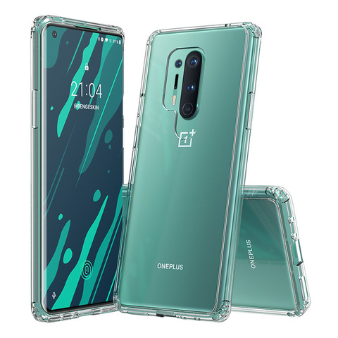 Coque transparente pour Oneplus 9 Pro, étui résistant aux chocs en cristal pour Oneplus 8 8T 1 + 8 1 + 9 Plus ► Photo 1/6