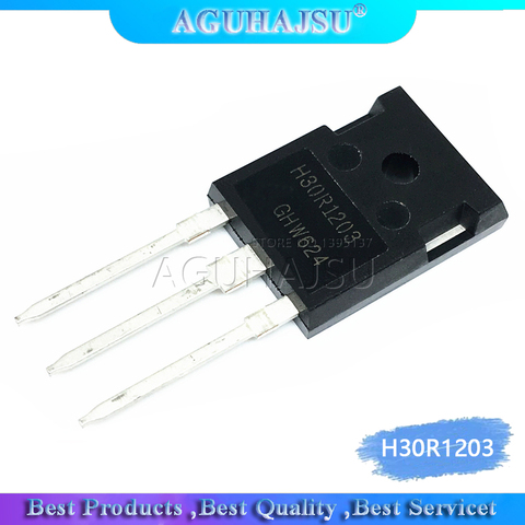 Transistor IGBT de puissance, 1 pièce/lot, H30R1203 H30R1202 H30R120 TO-247 30A 1200V ► Photo 1/1