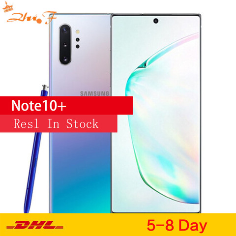 Samsung – smartphone Galaxy note 10 + N975U 12 go débloqué, téléphone portable, processeur Snapdragon 855 Octa Core, écran de 6.8 pouces, Triple caméra ► Photo 1/6