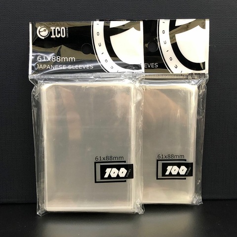 1/300/600/1000 pièces 61x88mm manchons pour cartes transparentes protecteur Barrie pour yu-gi-oh Yu Gi Oh jeu de société de petite taille manchon OCG ► Photo 1/2