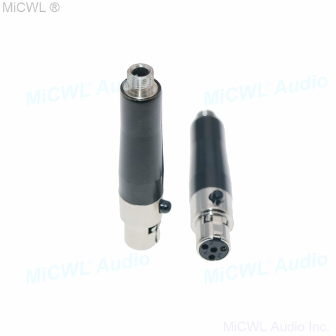 Adaptateur de câble de Microphone 3.5mm vers AKG TA3F femelle Shure TA4F mini vers Sennheiser 3.5mm audio-technica vers Sennheiser ► Photo 1/6