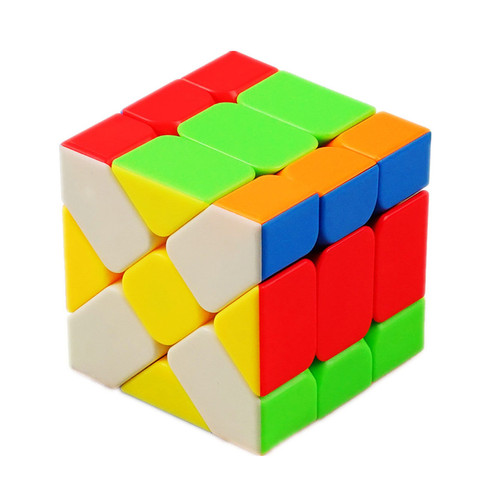 Moyu – Cube de pêche de vitesse 3x3x3, Puzzle de vitesse lisse, jouets éducatifs pour garçons, Puzzle de forme étrange ► Photo 1/6