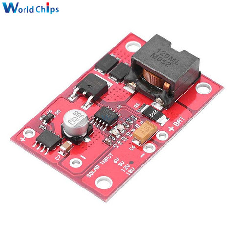 Carte contrôleur de panneau solaire MPPT 6V 9V 12V 3a, BMS 1S CN3791, Module de gestion de l'énergie solaire pour la charge de batterie au Lithium 18650 ► Photo 1/6