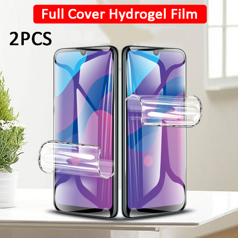 Protecteur d'écran 5G, 2 pièces, Film Hydrogel pour Samsung Galaxy S20 FE S10 Lite S10e Note 20 S21 Ultra S 21 Plus, pas du verre ► Photo 1/6