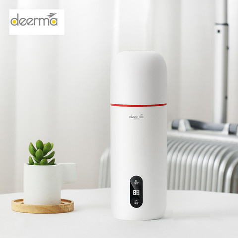 Deerma – bouteille d'eau électrique Portable de 350ML, bouilloire à eau intelligente, Thermos, contrôle tactile ► Photo 1/6