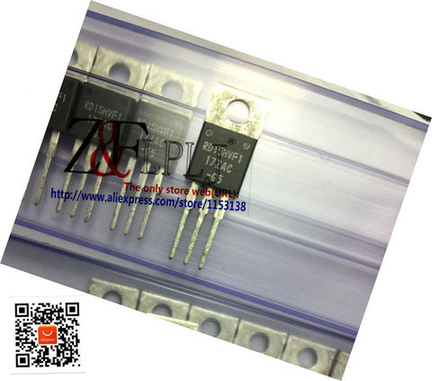 Lot de 10 transistors de puissance en silicium, 15W, MOSFET, RD15 HVF1 ► Photo 1/6