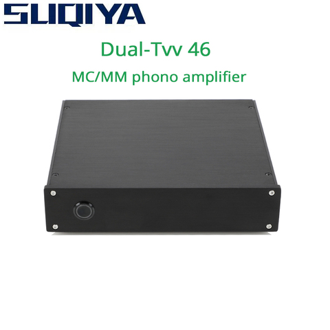 SUQIYA-Dual-TVV-46 pleine discrète phono MM phono MC phono MM/MC peut commuter l'amplificateur audio HiFi ► Photo 1/6