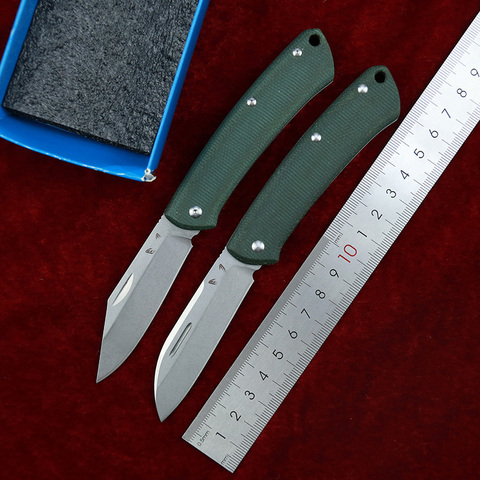 LEMIFSH 318/319 micarta / G10 poignée marque s30v lame camping chasse en plein air poche fruits EDC outil utilitaire Gentleman couteau pliant ► Photo 1/6