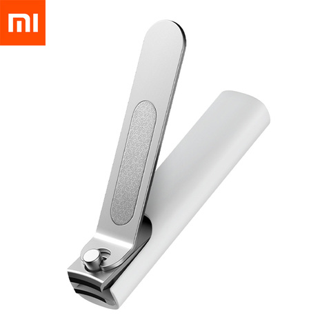 Xiaomi Mijia – coupe-ongles en acier inoxydable, avec couvercle anti-éclaboussures, Compact, Portable ► Photo 1/5