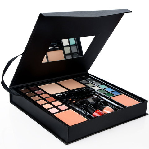 Palette de fard à paupières pour femmes, 39 couleurs, Kit de maquillage, longue durée, imperméable, scintillant, mat, vernis à ongles multicolore avec miroir ► Photo 1/6