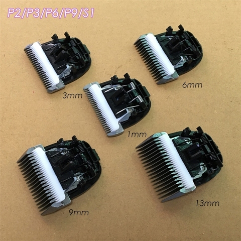 Buses de lames de tondeuse pour animaux domestiques avec tête de coupe intégrée 3/6/9/13mm, en céramique, pour BaoRun P2 P3 P6 P9 S1, tondeuse à poils de chien, nouveauté ► Photo 1/6