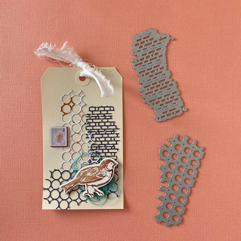 DiyArts – matrices de bordure de forme irrégulière, pochoirs pour bricolage, moule de couteau de scrapbooking, timbres et matrices, dossiers de gaufrage pour la fabrication de cartes ► Photo 1/6