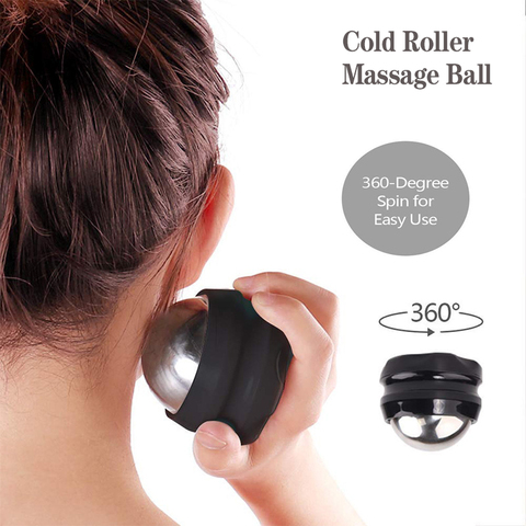 Massage à froid rouleau boule thérapie de glace corps dos taille relâchement du Stress Relaxation musculaire huile essentielle masseur outils de soins de santé ► Photo 1/6