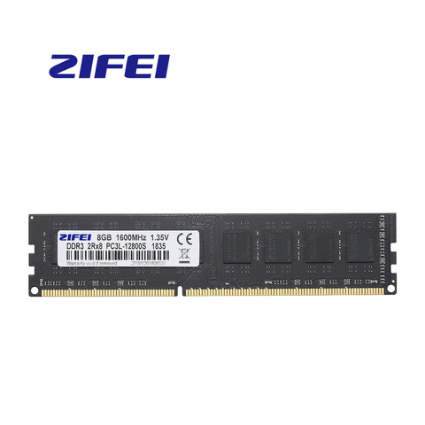 ZiFei-ram DDR3L, 8 go, 4 go, 1600MHz, 1333MHz, 1066MHz, 240 broches LO-DIMM, entièrement compatible pour ordinateur de bureau ► Photo 1/4