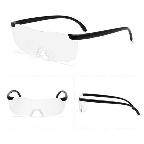 1 pièces/2 pièces/3 pièces 250 degrés loupe lunettes presbyte Lupa lunettes loupe mode Portable lunettes loupe ► Photo 1/6