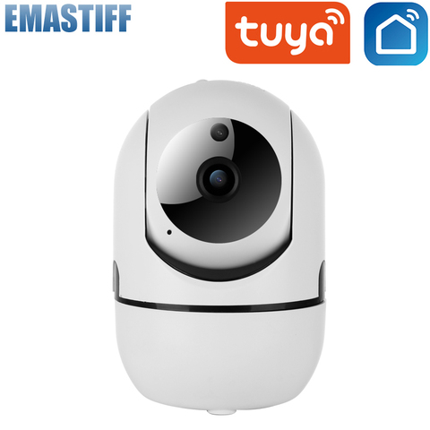 Mini caméra de Surveillance intérieure IP WiFi HD 1080P, dispositif de sécurité domestique sans fil, babyphone vidéo sans fil, avec application Tuya Smartlife ► Photo 1/5