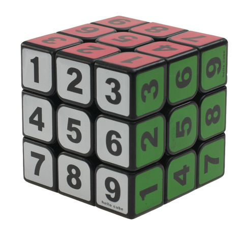 Meilleur ZCUBE néo magique Sudoku Cube numérique 3x3x3 professionnel 3x3 Cubing numéro de vitesse Puzzle jouets éducatifs pour enfants adultes ► Photo 1/6