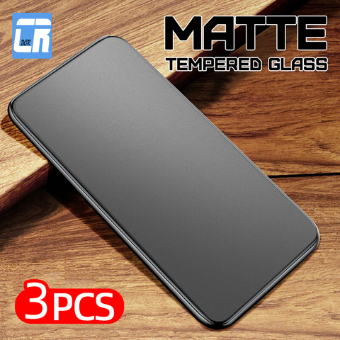 1-3 pièces de protection dépoli verre trempé pour oppo reno 2z 3 a9 a5 2022 a91 a52 a72 realme 7 6x7x50 pro mat protecteur d'écran ► Photo 1/6