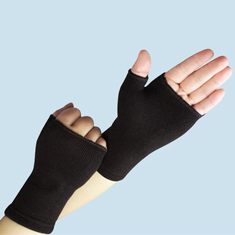 Gants de Compression pour arthrite, 1 paire, soutien du poignet, soulagement des douleurs articulaires, attelle de main pour femmes et hommes, bracelet de thérapie ► Photo 1/6