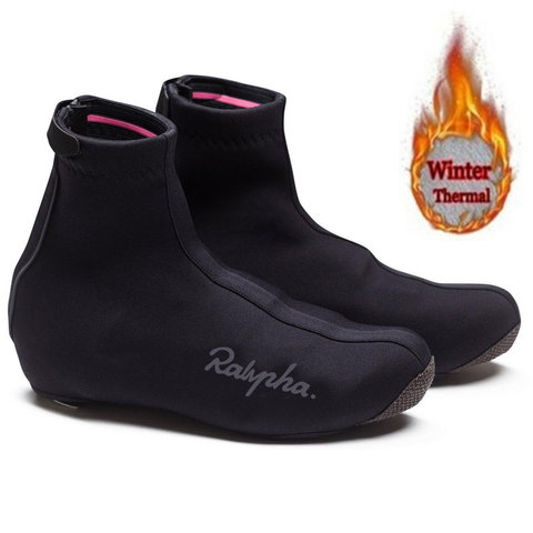 Ralvpha pro hiver thermique cyclisme chaussure couverture Sport Mans vtt vélo chaussures couvre vélo couvre-chaussures Cubre Ciclismo pour homme Lycra ► Photo 1/6