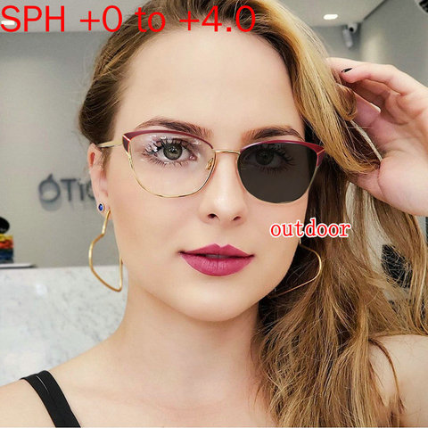 Lunettes de soleil multifocales progressives pour femmes, lunettes de lecture photochromiques, Points pour le lecteur, vision de loin, NX, nouvelle collection ► Photo 1/6