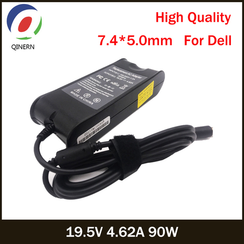 19.5V 4.62A 90W 7.4*5.0mm AC Chargeur Pour Ordinateur Portable Pour Dell E4300 E4310 E5400 E5410 E5420 E5500 1420 1501 1521 1525 D400 Adaptateur secteur ► Photo 1/6