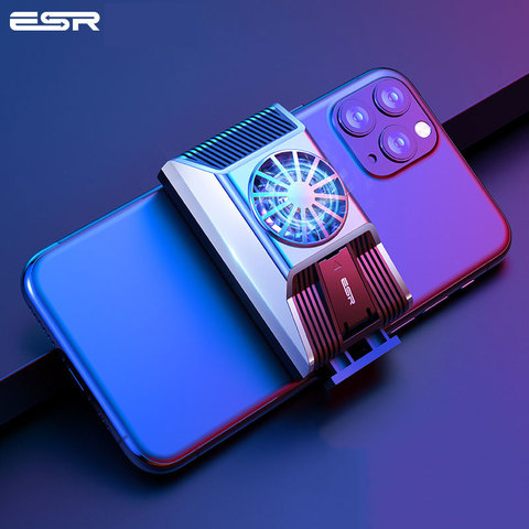 ESR téléphone portable refroidisseur semi-conducteur ventilateur de refroidissement pour iPhone Samsung Xiaomi téléphone portable radiateur PUBG jeu dissipateur de chaleur support ► Photo 1/6