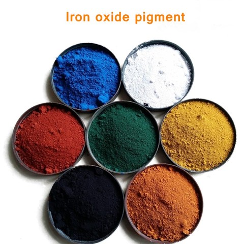 Pigment d'oxyde de fer, poudre de carbone, ciment de première qualité, revêtement de sol en ciment, 0.1/0.5/1kg ► Photo 1/6