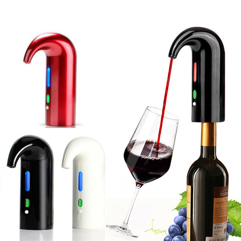 Décanteur à vin électronique intelligent, outils de boisson, Portable, amélioration du goût du vin de raisin, accessoires de Bar ► Photo 1/6