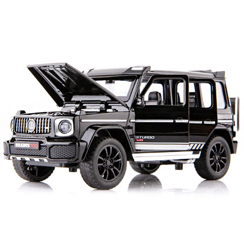 Modèle de voiture SUV 1/32 moulé sous pression véhicule modifié G700 avec musique de retrait véhicule tout-terrain 6 portes ouvertes Collection de jouets pour enfants ► Photo 1/6