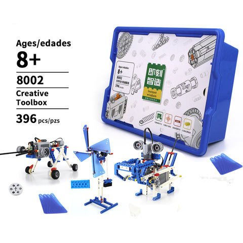 Technique compatible 9686 DIY 9656. Pièces de bloc de construction, boîte de batterie de moteur, kit d'aide pour la technologie MOC 9686. Ensemble Legoin Compatible. ► Photo 1/6