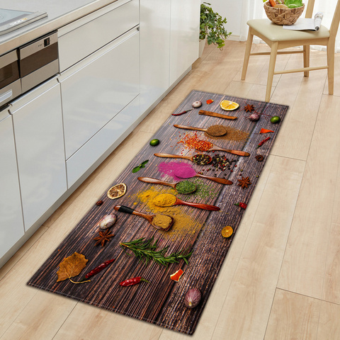 Tapis de sol antidérapant moderne pour salon, cuisine, entrée de maison, chambre à coucher, décor de chevet, couloir, balcon, bain ► Photo 1/6