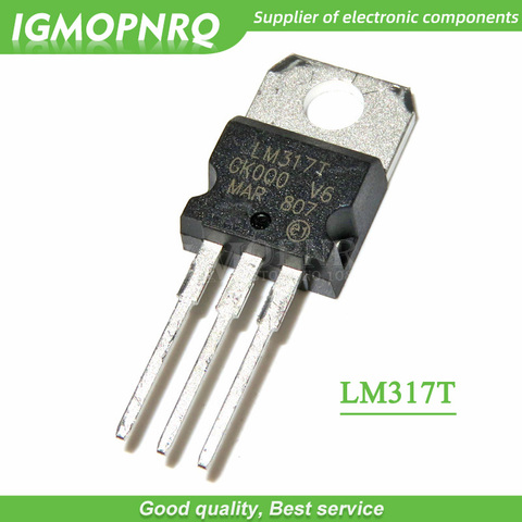 10 pièces LM317T À-220 LM317 TO220 IC nouvelle et originale ► Photo 1/1