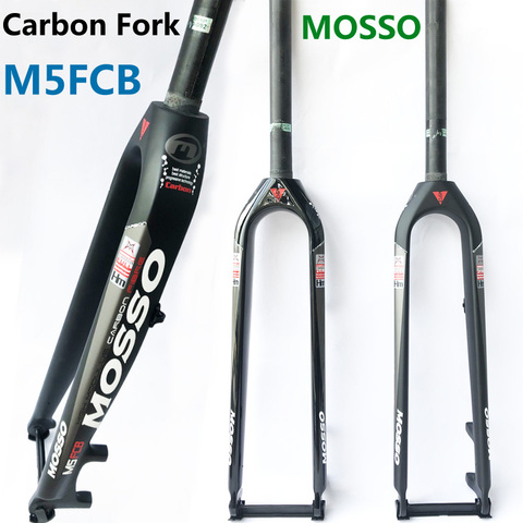 Mosso – fourche de vélo de route en fibre de carbone M5FCB 26, 27.5, 29 pouces, suspension avant pour vtt, T700 différent de M3 M5 M6 2022 ► Photo 1/1