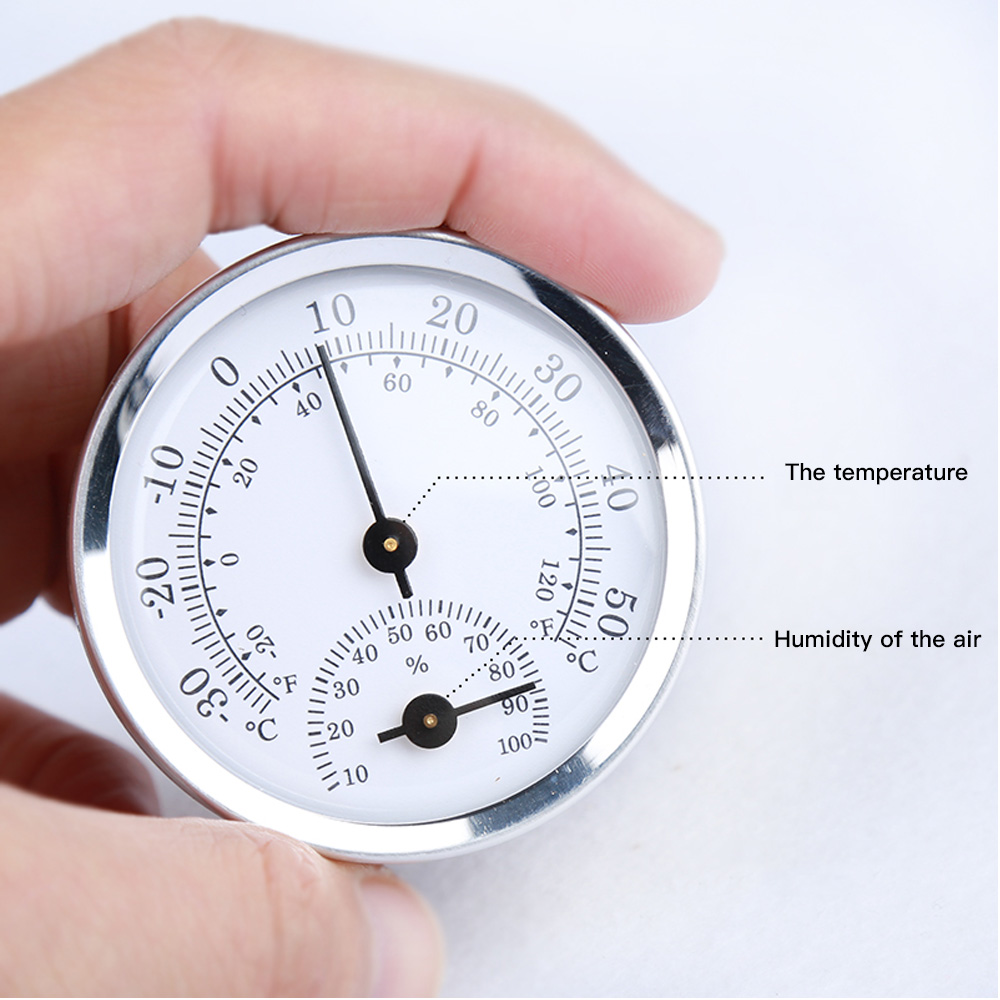 Thermomètre Analogique D'intérieur, Hygromètre, Humidité, Jauge De