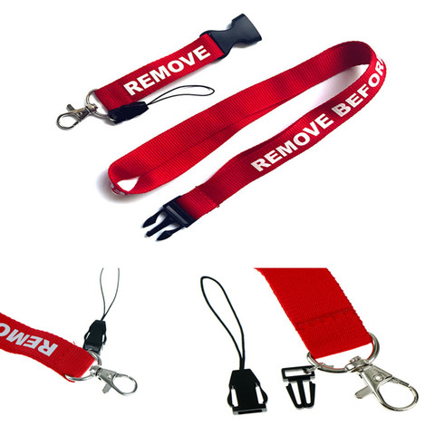 Porte-clés de voiture, lanière à suspendre rouge, pour bricolage, sangle de cou de voiture, Badge, porte-clés, lanière ► Photo 1/6